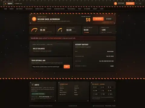 H-TPL22 member dashboard preview